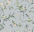Blossom Branches Light Grey Wallpaper by York Wallcoverings Designer Blooms Covers about 60.8 square feet 27-in by 27-ft long roll Unpasted 25.25 - Swanky Fabrics -