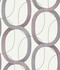Interlock Plum Wallpaper by Candice Olson Designer Candice Olson Modern Nature 2nd Edition Covers about 56.4 square feet 20.5-in by 33-ft long roll Unpasted 24 - Swanky Fabrics -