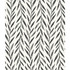 Willow Black Wallpaper by Magnolia Home Designer Magnolia Home Artful Prints & Patterns Covers about 56.4 square feet 20.5-in by 33-ft long roll Prepasted 24 - Swanky Fabrics -