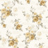 Heirloom Rose Yellow Wallpaper by Magnolia Home Designer Magnolia Home Covers about 56.4 square feet 20.5-in by 33-ft long roll Prepasted 20.5 - Swanky Fabrics -