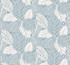 Vinca Blue Wallpaper by York Wallcoverings Designer Greenhouse Covers about 60.8 square feet 27-in by 27-ft long roll Unpasted 25.25 - Swanky Fabrics -