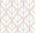 Diamond Shadow Orange Wallpaper by York Wallcoverings Designer Geometric Resource Library Covers about 60.8 square feet 27-in by 27-ft long roll Prepasted 25.25 - Swanky Fabrics -