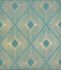 Harlowe Teal & Gold Wallpaper by Antonina Vella Designer Antonina Vella Modern Metals Covers about 56.9 square feet 20.8-in by 32.8-ft long roll Unpasted 12.6 - Swanky Fabrics -