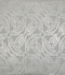 Cartouche Blue & Silver Wallpaper by Antonina Vella Designer Antonina Vella Modern Metals Covers about 56.9 square feet 20.8-in by 32.8-ft long roll Unpasted 12.6 - Swanky Fabrics -