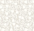 Aino Taupe Tiny Tulip Wallpaper by ohpopsi Designer Glasshouse Covers about 54.2 square feet 19.7-in by 33-ft long roll Unpasted 15.7 - Swanky Fabrics -