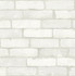 Limewashed White Weathered Brick Wallpaper by A-Street Prints Designer Zio and Sons Covers about 56.4 square feet 20.5-in by 33-ft long roll Unpasted 21.25 - Swanky Fabrics -
