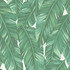 Dumott Green Tropical Leaves Wallpaper by ESTA Home Designer Design Department Covers about 56.4 square feet 20.5-in by 33-ft long roll Unpasted 20.9 - Swanky Fabrics -