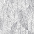 Thuy Grey Banana Leaves Wallpaper by ESTA Home Designer Design Department Covers about 56.4 square feet 20.5-in by 33-ft long roll Unpasted 20.9 - Swanky Fabrics -
