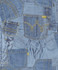Inky Denim Jean Pocket Wallpaper by Crown Designer CWV Covers about 56.4 square feet 20.5-in by 33-ft long roll Unpasted 25.2 - Swanky Fabrics -