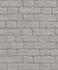 Gordan Grey Painted Metallic Brick Wallpaper by Brewster Designer CWV Covers about 56.4 square feet 20.5-in by 33-ft long roll Unpasted 25.2 - Swanky Fabrics -