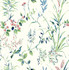 Mariko Green Botanical Wallpaper by Brewster Designer Brewster Essentials Covers about 56.4 square feet 20.5-in by 33-ft long roll Unpasted 20.9 - Swanky Fabrics -