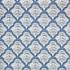 Calico Shell (Wp) # 04 Cobalt by 1838 Wallcoverings Designer Wallpaper V&A Decorative Papers Ii STRAIGHT PASTE THE WALL UNITED KINGDOM V-5.25" 20.5"X11YD - Swanky Fabrics -