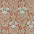 Floral Fanfare (Wp) # 02 Coral by 1838 Wallcoverings Designer Wallpaper V&A Decorative Papers STRAIGHT PASTE THE WALL UNITED KINGDOM V-16.5" 20.5"X11YD - Swanky Fabrics -