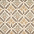 Something Bigger Stone by Carole Designer Fabric Earthbound Base: 66% Polyester, 23% Linen, 11% Cotton Embr: 60% Polyester, 25% Cotton, 15% Linen 51,000 Wyzenbeek Double Rubs 9" V, 9 1/4" H 54" - Swanky Fabrics -
