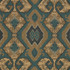 S7071 Topaz by Greenhouse Designer Fabric - 100% Polyester India 15000 27.99" H, 15" V 54" - Swanky Fabrics -