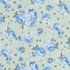 Valerie Blue Kiwi by Norbar Designer Fabric ROMANCE 100% COTTON INDIA 17 7/8"V 54 3/4"H 55" - Swanky Fabrics -