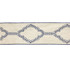 BD112 4.75" Border Ming Blue by RM CoCo Designer Trim Artisano Collection Trim Book Base: 100% Linen Embroidery: 100% Rayon See Sample 0 Horizontal: 4.75 and Vertical: 7.85 4.75 - Swanky Fabrics -