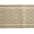 BD129 Border 4" Travertine by RM CoCo Designer Trim Creative Threads IV 100% Cotton Base 100% Rayon Embroidery See Sample 0 Horizontal: 4 and Vertical: 1.25 4 - Swanky Fabrics -