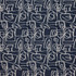Doodle Navy by RM CoCo Designer Fabric Inspired Living Vol 16 100% Polyester See Sample 33000 Horizontal: 10.25 and Vertical: 14.5 56.25 - Swanky Fabrics -