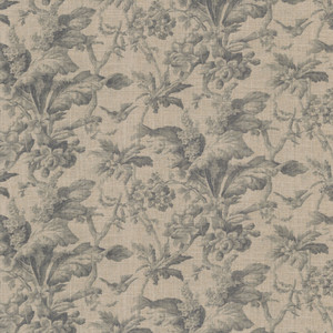 Burch Fabrics Pembroke Beige Floral Upholstery Fabric