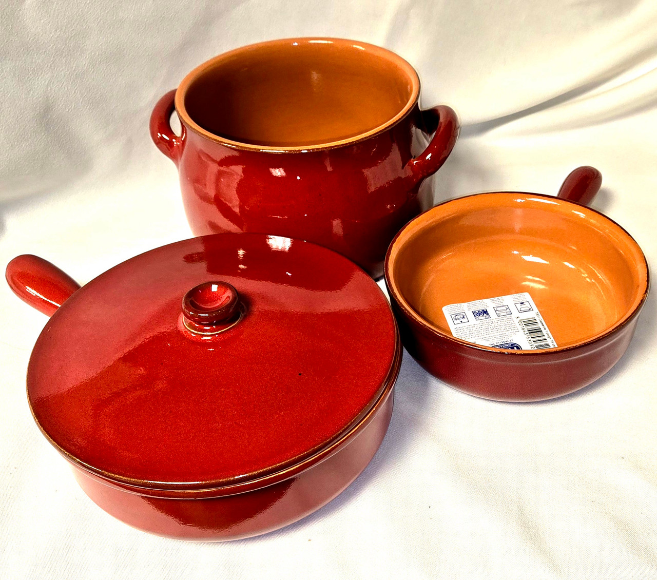 Terra Allegra | Piral Italian Terracotta 4 pc Primo set Rosso