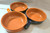 Three pan set 2 -TA211 Blue & Orange and TE211 Green 1.5 qt asst pans 