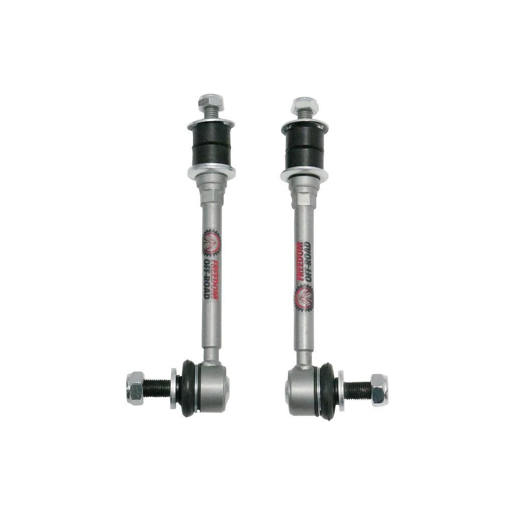 Front Extended Zinc-Nickel Sway Bar End Links for 2-4