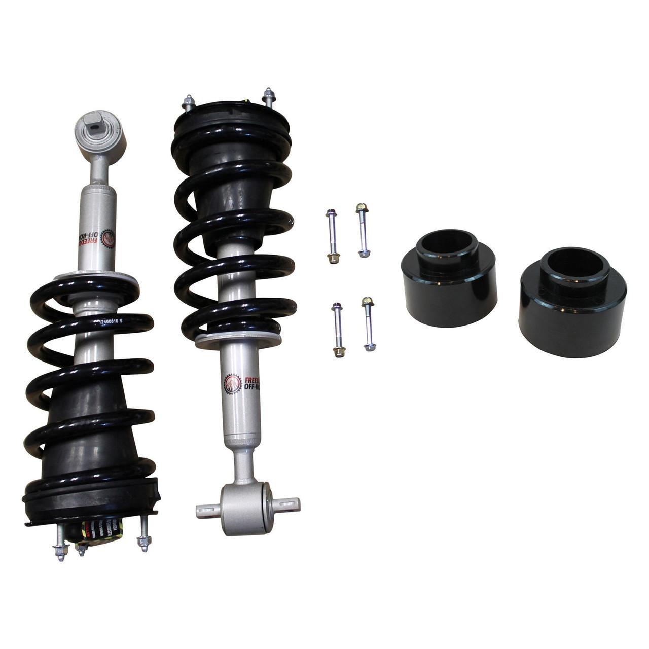 3 Inch Front Struts w/2 Inch Rear Spring Spacers 07-13 Escalade 07