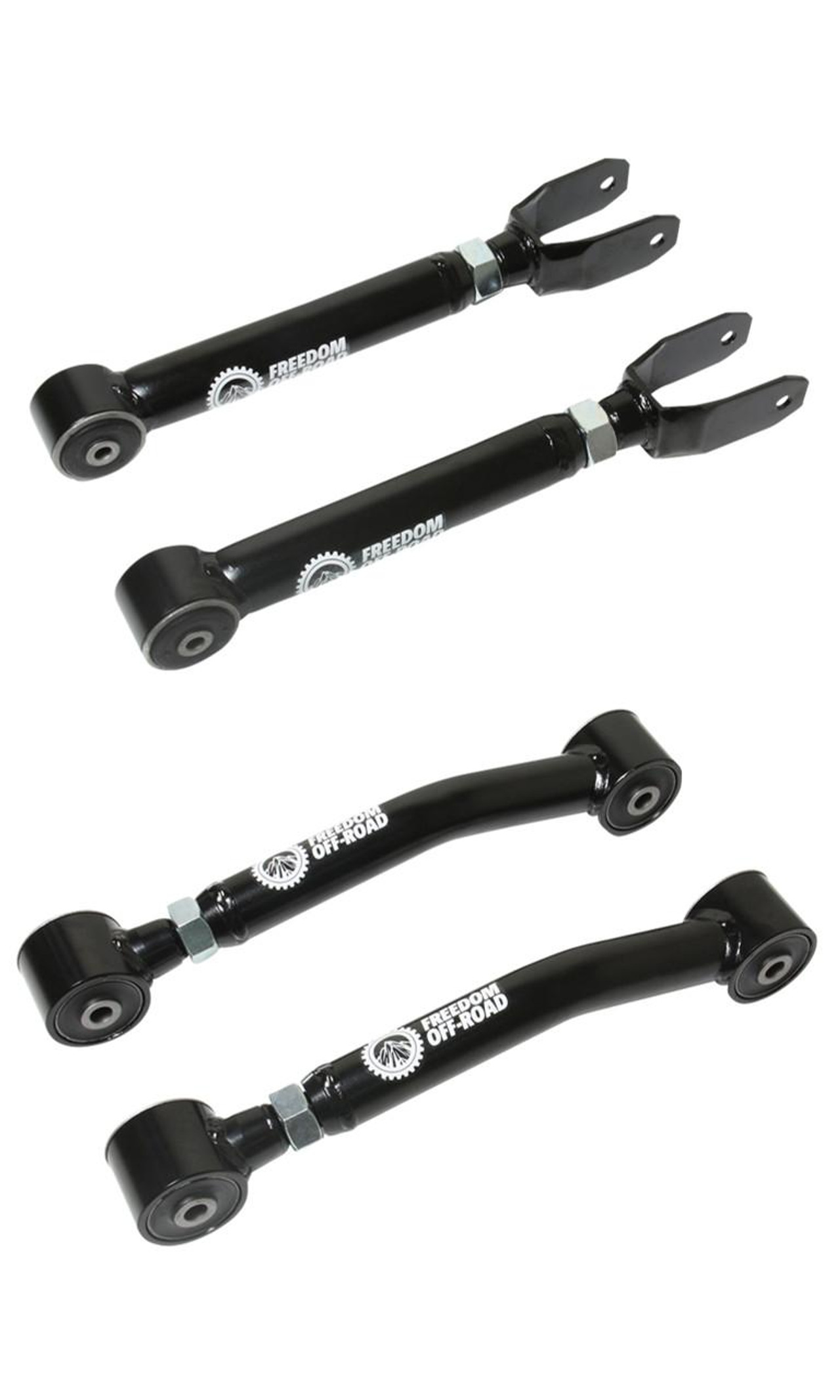 Adjustable Front Upper and Lower Control Arms 0-8 Inch Lift