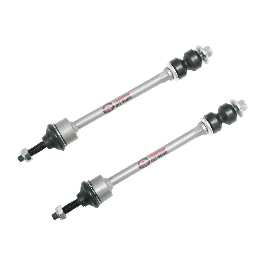 Front Extended Zinc-Nickel Sway Bar End Links for 2-4