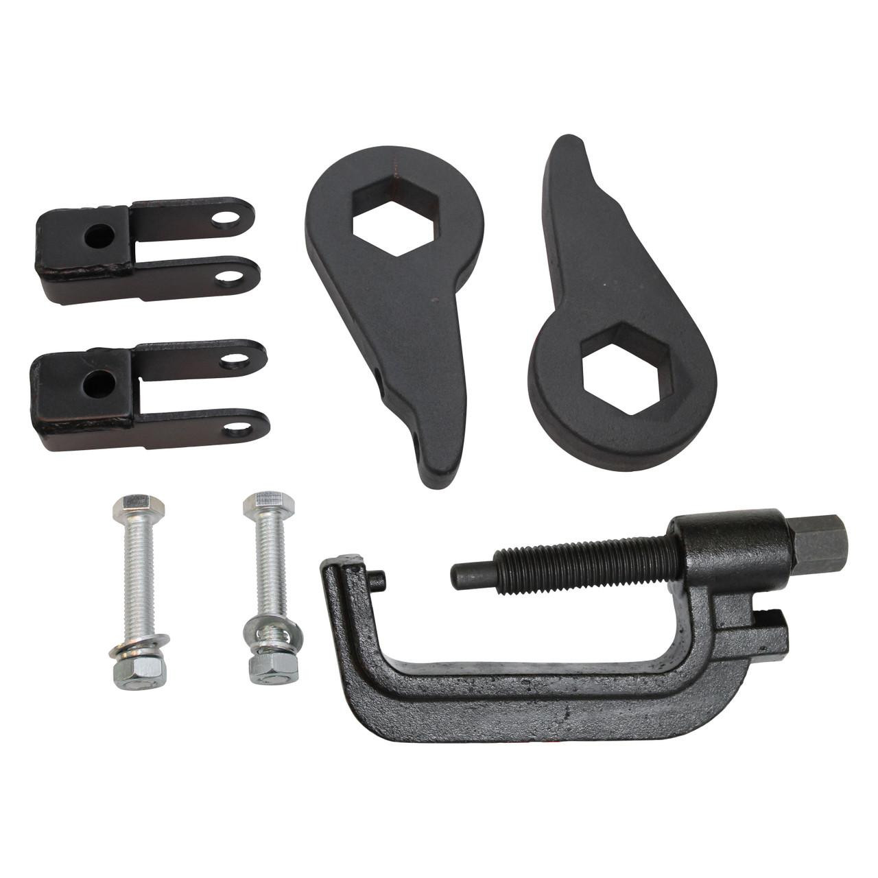 1-3 Inch Leveling Kit Torsion Keys Install Tool Shock Extenders 02