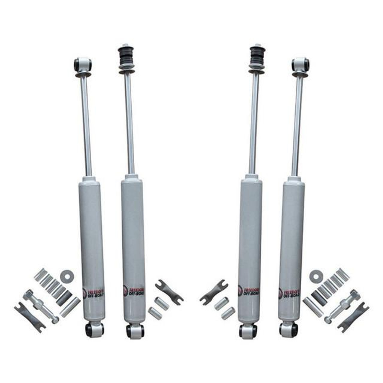 2.5 Inch Front / 2.0 Inch Rear Lift Springs w/ Shocks 99-04