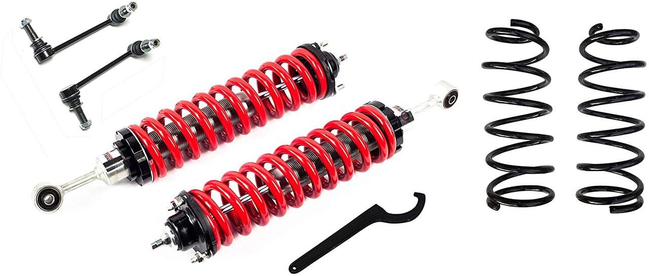 kiyoshi.0305！ 2.5-5 Inch Adjustable Coilovers / 3 Inch Rear Lift Springs