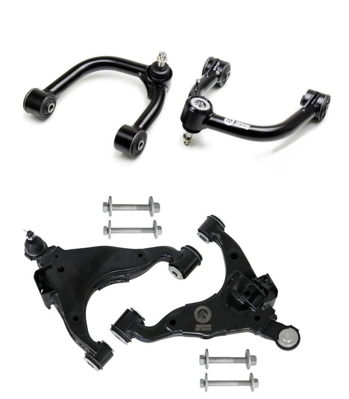 Front Upper and Lower Control Arms for 2-4 Inch Lift KDSS 10-23