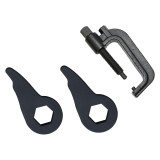 Freedom Off-Road 1"-3" Leveling Kit Torsion Keys, Install Tool, Shock Extenders #FO-G101F+FO-G406+FO-UTTOOL 