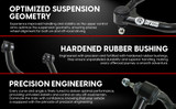 Freedom Off-Road Front Upper Control Arms for 2-4" Lift #FO-T707FU 