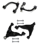 Freedom Off-Road Front Upper and Lower Control Arms w/ Cam Bolts for 2-4" Lift #FO-T702FU+FO-T702FL 