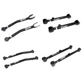 Freedom Off-Road Adjustable Front Upper + Lower and Rear Upper + Lower Control arms for 0-4.5" Lift (8 pc kit) #FO-J704-4-ADJ(4) 