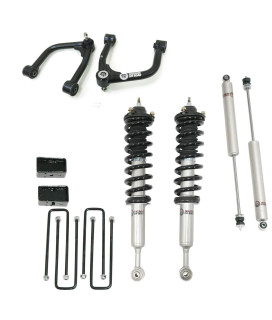 Freedom Off-Road Front 3.5" Lift Struts w/ Rear 3" Blocks, Shocks, and Front Upper Control Arms #FO-T803-35-KIT+FO-T703FU 