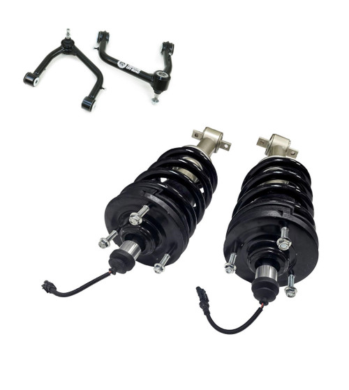 2" Lift Mag Ride Delete Loaded Struts with Front Upper Control Arms #FO-G807F20-MR+FO-G707FU