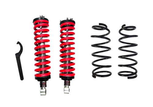 パーツ Adjustable Coilover Suspension Set (Red) 1-4