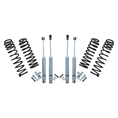 2.5" Front / 2.0" Rear Lift Springs w/ Shocks #FO-SH301+FO-J107F25+FO-J107R20