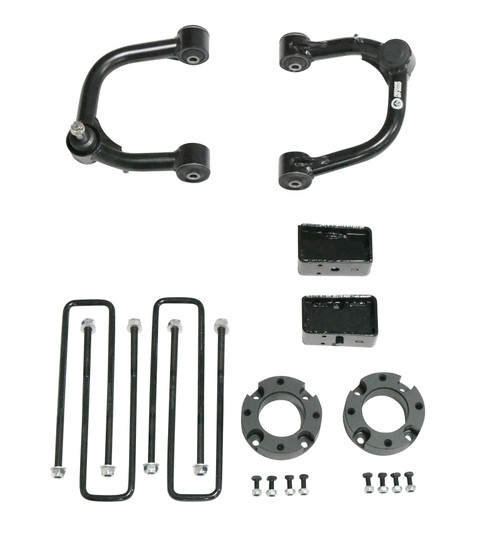 3" Lift Kit Front Spacers w/ Rear Blocks and Control Arms #FO-T601-3AL+FO-T701FU