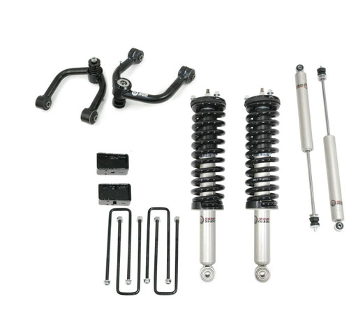 3 Inch Lift Kit Front Struts w/ Rear Blocks, Shocks, and Control