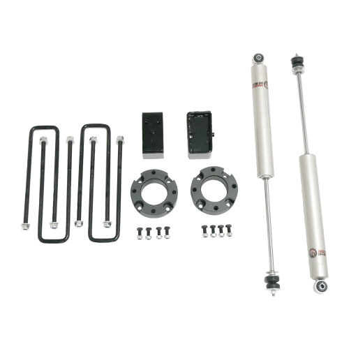 3" Lift Kit Front Spacers w/ Rear Blocks and Shocks #FO-T603-3AL+FO-T301R
