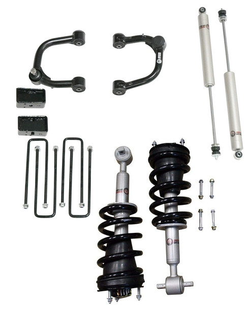 3" Lift Kit Front Struts w/ Rear Blocks, Shocks, and Control Arms #FO-G803-3-KIT+FO-G703FU