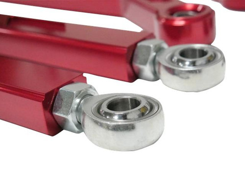 Freedom Off-Road High Clearance Heavy Duty Radius Rod Set (4) - Red #FOP-P704RL-ADJ-RE 