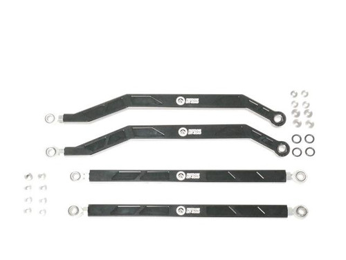 High Clearance Heavy Duty Radius Rod Set (4) - Black 14-16 Polaris