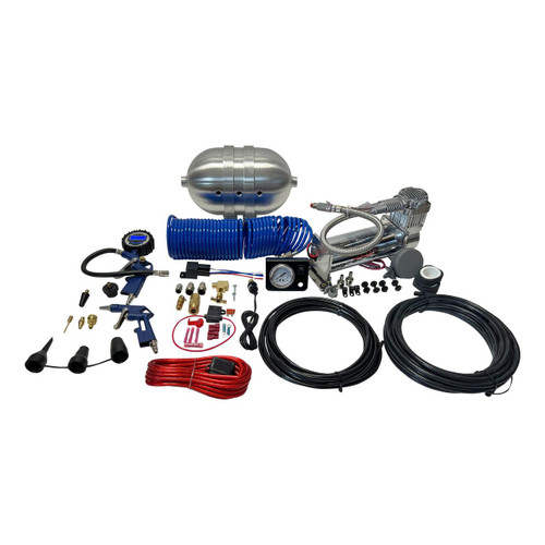 Onboard Air System 4 Gallon Aluminum Tank Digital Gauge VIAIR 444C