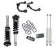 Freedom Off-Road Front 3.5" Lift Struts w/ Rear 3" Blocks, Shocks, and Front Upper Control Arms #FO-F804-35-KIT+FO-F704FU 